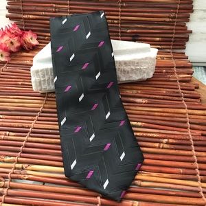 Jon VanDyk Black Handmade Tie